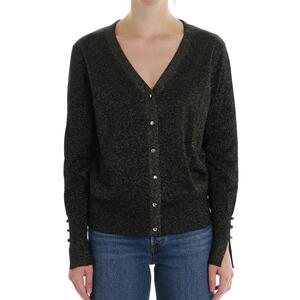 CARDIGAN LUREX NERO